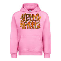 Fuchsia Pink hello fall Urban Hoodie - RacoonDesign
