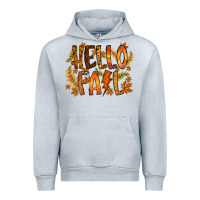 Heather Grey hello fall Urban Hoodie - RacoonDesign