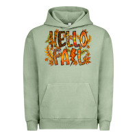 Pigment Oil Green hello fall Urban Hoodie - RacoonDesign
