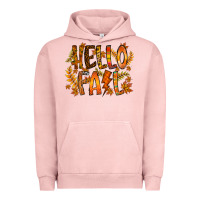Pigment Salmon hello fall Urban Hoodie - RacoonDesign