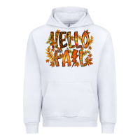 White hello fall Urban Hoodie - RacoonDesign