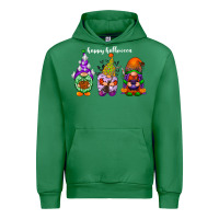 Emerald happy halloween gnomes white Urban Hoodie - RacoonDesign