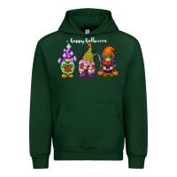 Forest Green happy halloween gnomes white Urban Hoodie - RacoonDesign