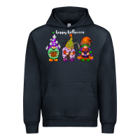 Navy happy halloween gnomes white Urban Hoodie - RacoonDesign