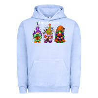 Pigment Grape Ice happy halloween gnomes white Urban Hoodie - RacoonDesign