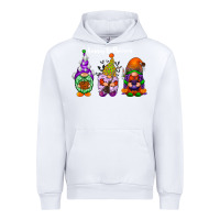White happy halloween gnomes white Urban Hoodie - RacoonDesign