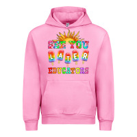 Fuchsia Pink see you later educators Urban Hoodie - HRA Design Shop