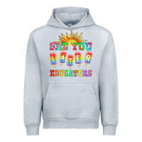 Heather Grey see you later educators Urban Hoodie - HRA Design Shop
