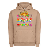 Pigment Burro see you later educators Urban Hoodie - HRA Design Shop
