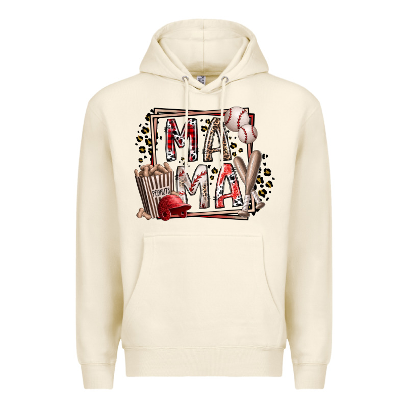 Mama Baseball Premium Hoodie by RacoonDesign | Teevron