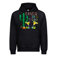 Black cinco de mayo cactus Urban Hoodie - CowhideDigitalArt