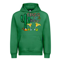 Emerald cinco de mayo cactus Urban Hoodie - CowhideDigitalArt
