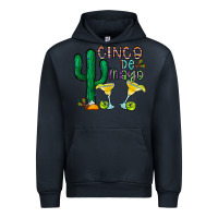 Navy cinco de mayo cactus Urban Hoodie - CowhideDigitalArt