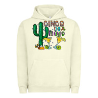 Pigment Pistachio cinco de mayo cactus Urban Hoodie - CowhideDigitalArt