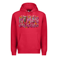 Cardinal mama is valentine Premium Hoodie - RacoonDesign