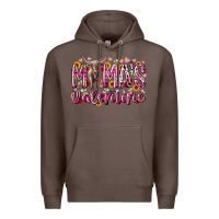 Coffee mama is valentine Premium Hoodie - RacoonDesign