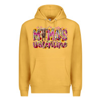 Mustard mama is valentine Premium Hoodie - RacoonDesign
