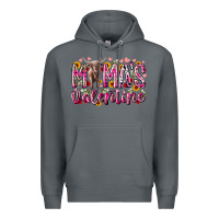 Rock mama is valentine Premium Hoodie - RacoonDesign