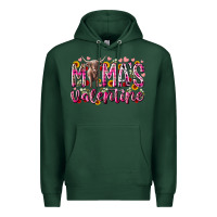 Sports Green mama is valentine Premium Hoodie - RacoonDesign