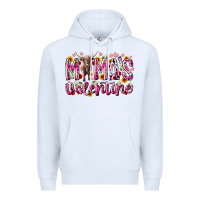 White mama is valentine Premium Hoodie - RacoonDesign
