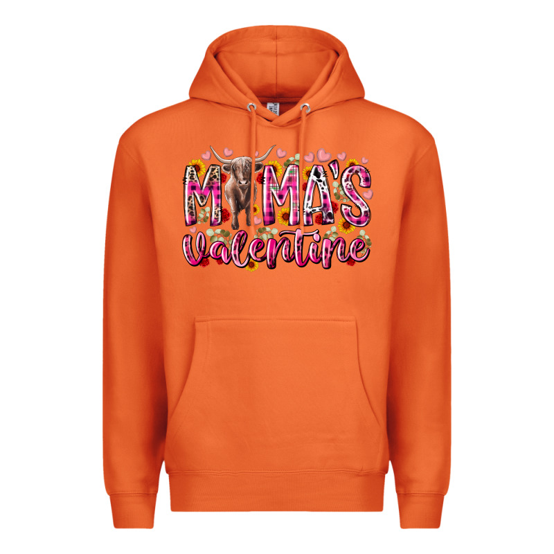 Mama Is Valentine Premium Hoodie by RacoonDesign | Teevron