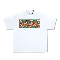 White Santa skeleton christmas Urban Heavy Tee - Artiststas