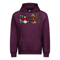 Mauve Wine fiesta Urban Hoodie - CowhideDigitalArt