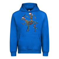 Cobalt skeleton deer santa Urban Hoodie - FaDigitalArtStudio