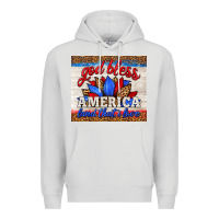 Dove Grey god bless america land that i love Premium Hoodie - HRA Design Shop