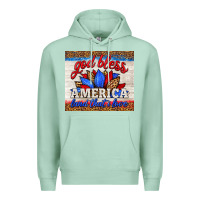 Seafoam god bless america land that i love Premium Hoodie - HRA Design Shop