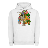 Pigment Lunar Rock skeleton chest christmas Urban Hoodie - FaDigitalArtStudio
