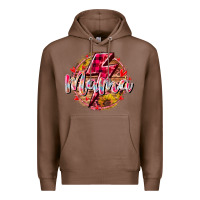 Chestnut mama lighting bolt Premium Hoodie - RacoonDesign