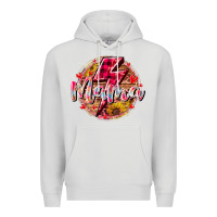 Dove Grey mama lighting bolt Premium Hoodie - RacoonDesign