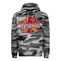 Slate Camo mama lighting bolt Premium Hoodie - RacoonDesign