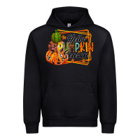 Black hello pumpkin season Urban Hoodie - RacoonDesign