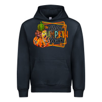 Navy hello pumpkin season Urban Hoodie - RacoonDesign