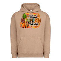 Pigment Burro hello pumpkin season Urban Hoodie - RacoonDesign