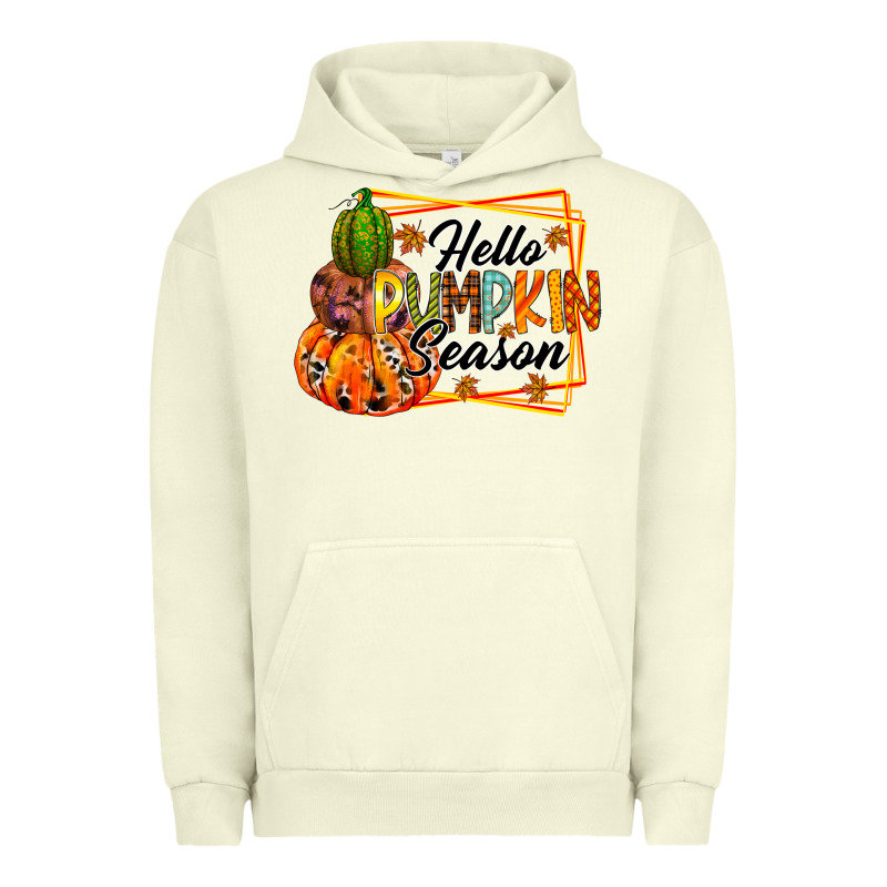 Hello Pumpkin Season Urban Hoodie by RacoonDesign | Teevron