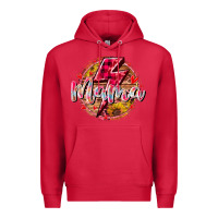 Cardinal mama lighting bolt Premium Hoodie - RacoonDesign