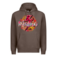 Coffee mama lighting bolt Premium Hoodie - RacoonDesign