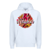 White mama lighting bolt Premium Hoodie - RacoonDesign