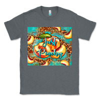 Charcoal Heather just peachy peach tumbler Classic Tee - BarkalooDesign