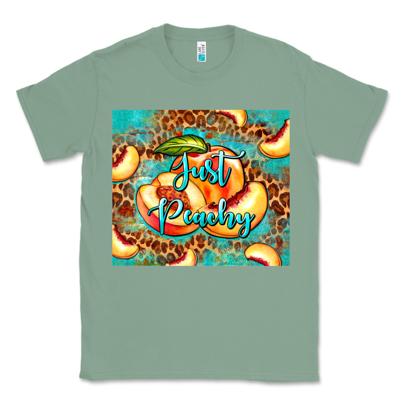 Just Peachy Peach Tumbler Classic Tee by BarkalooDesign | Teevron