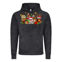 Vintage Black christmas cow coffee cups Vintage Hoodie - AdoDesignShop