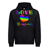 Black love always wins Urban Hoodie - HRA Design Shop