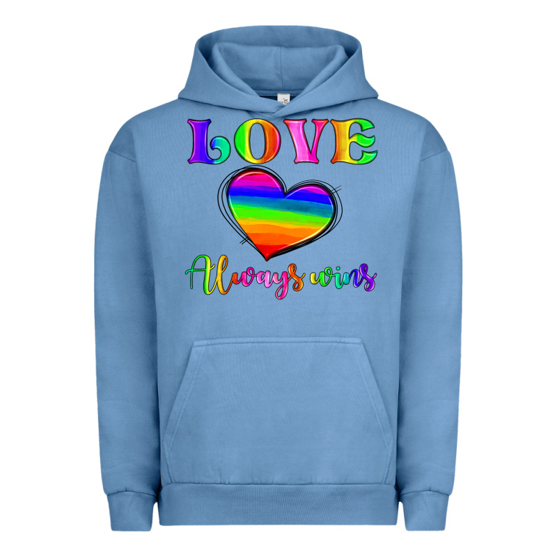Love Always Wins Urban Hoodie by HRA Design Shop | Teevron