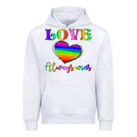 White love always wins Urban Hoodie - HRA Design Shop