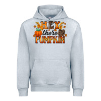 Heather Grey hey there pumpkin Urban Hoodie - RacoonDesign