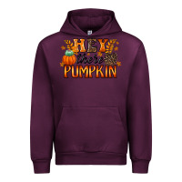 Mauve Wine hey there pumpkin Urban Hoodie - RacoonDesign