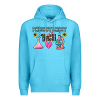 Ocean Blue phlebotomist tech Premium Hoodie - CowhideDigitalArt